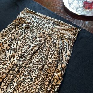 BH Jeans Leopard Print Skirt